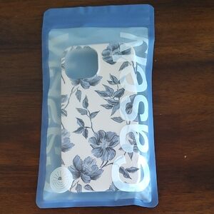Casely Blue Floral Phone Case iPhone 15